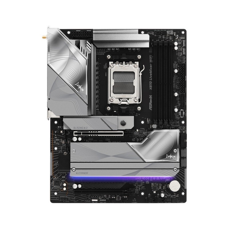 MB Asrock X870 LIVEMIXER WIFI /AM5/4xDDR5/M.2/W7+BT5.4/HDMI/USB4/ATX
