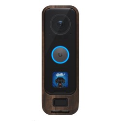 Ubiquiti G4 Doorbell Pro Cover, dřevěný motiv