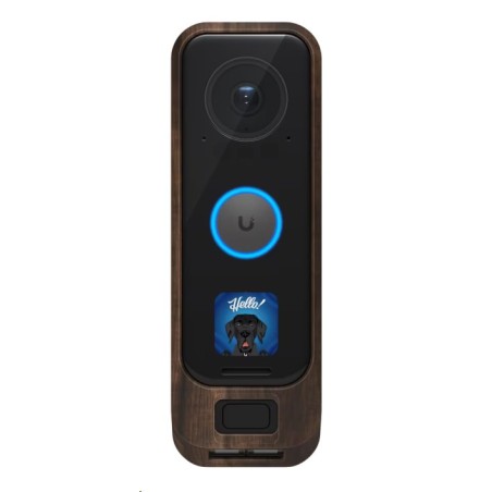 Ubiquiti G4 Doorbell Pro Cover, dřevěný motiv