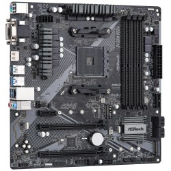 MB Asrock B450M PRO4 R2.0 /AM4/4xDDR4/M.2/HDMI/DVI-D/D-Sub/mATX