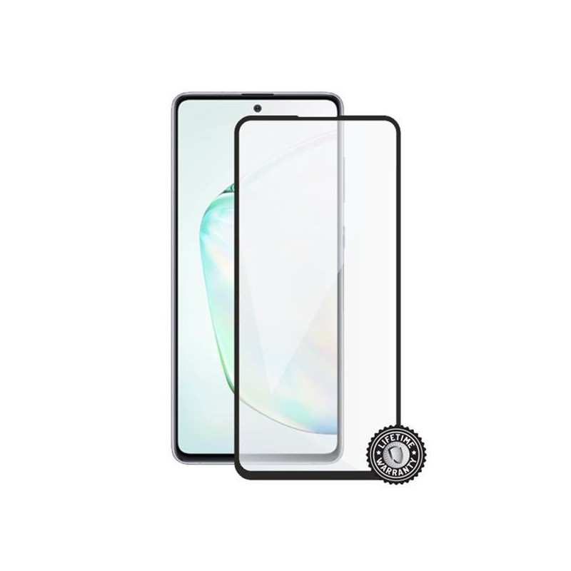 Samsung Screenshield SAMSUNG Galaxy Note 10 Lite Tempered Glass protection (full COVER black)