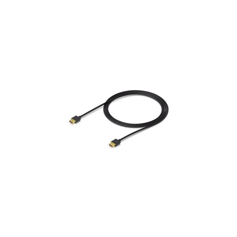Ubiquiti UniFi Ultra-thin High-Speed HDMI Cable, Ultra tenký vysokorychlostní HDMI kabel, 2m, Černý
