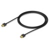 Ubiquiti UniFi Ultra-thin High-Speed HDMI Cable, Ultra tenký vysokorychlostní HDMI kabel, 2m, Černý