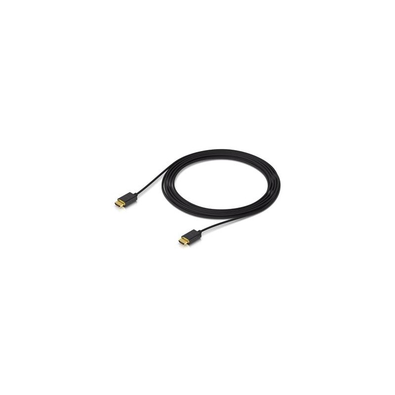 Ubiquiti UniFi Ultra-thin High-Speed HDMI Cable, Ultra tenký vysokorychlostní HDMI kabel, 5m, jednosměrný AOC, Černý