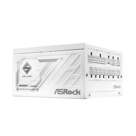 Zdroj Asrock SL-1200GW, 1200W, 80+ Gold, ATX 3.1, White, modular