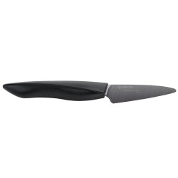 Kyocera keramický nůž, Shin Black Series, Okrajovací nůž, 7,5 cm, ZK-075 BK-BK
