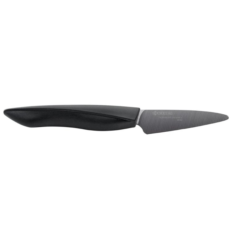 Kyocera keramický nůž, Shin Black Series, Okrajovací nůž, 7,5 cm, ZK-075 BK-BK