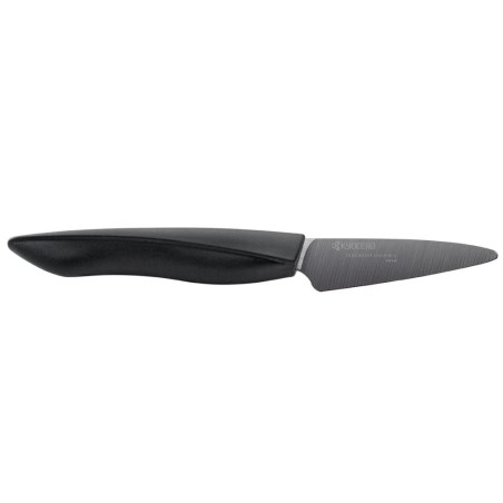 Kyocera keramický nůž, Shin Black Series, Okrajovací nůž, 7,5 cm, ZK-075 BK-BK