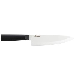 Kyocera keramický nůž, Chowa Series, Kuchařský nůž, 18 cm, bílá čepel, černá rukojeť, TK-180 WH-BK
