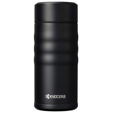 Kyocera cestovní termohrnek 350 ml, víčko šroubovací (twist-top), sytě černý, MB-12S BK