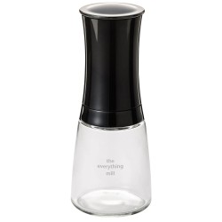 Kyocera keramický mlýnek na sůl, pepř a koření s nastavitelnou hrubostí, černý, CM-20C-BK