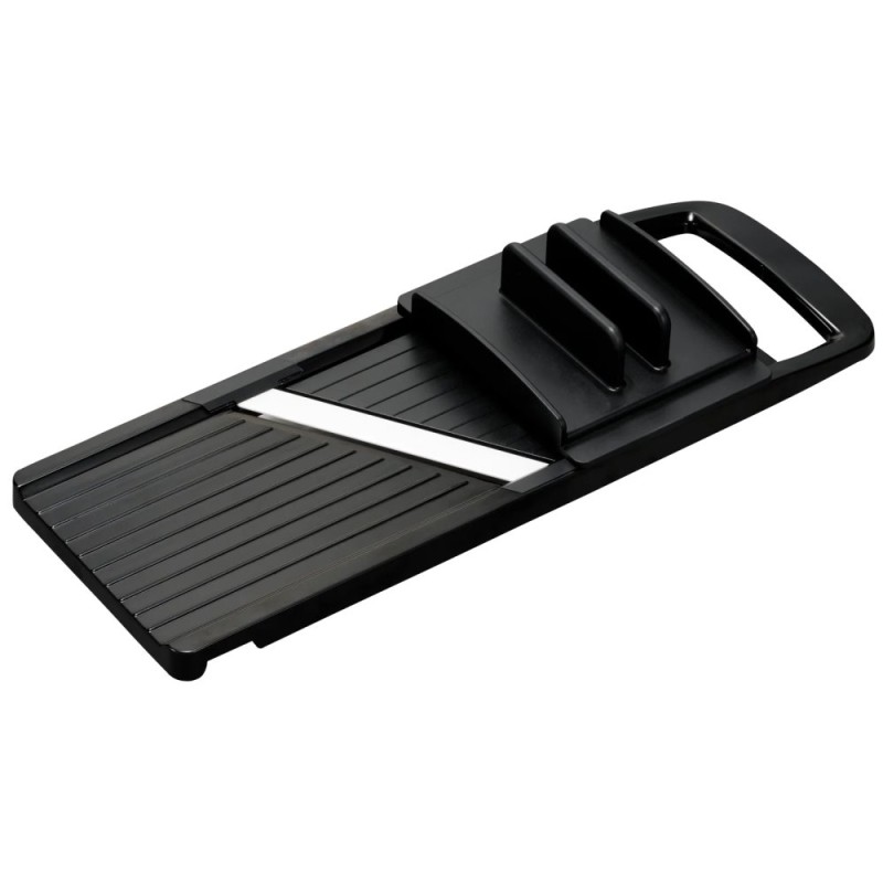 Kyocera keramický široký nastavitelný kráječ s ochranným držákem, černý, CSN-402-BK