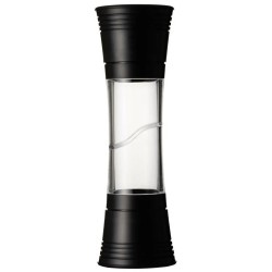 Kyocera dvojitý mlýnek na sůl a pepř s keramickým mlecím mechanismem, CM-25D BK