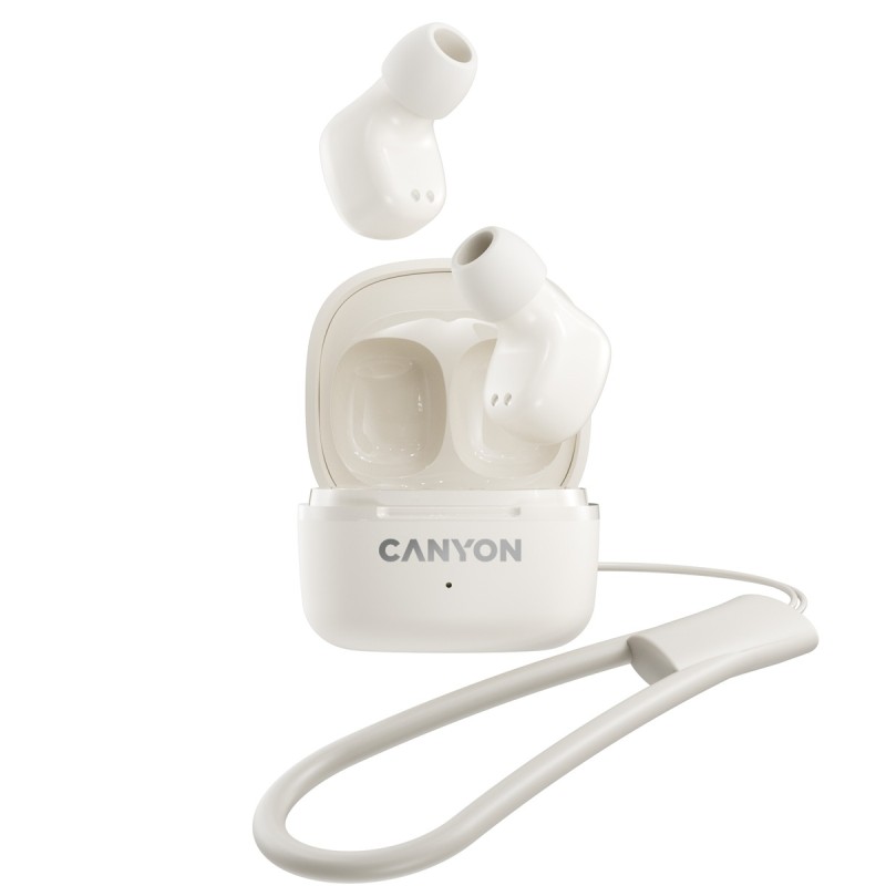 CANYON ONGO 4 MINI TWS BT sluchátka s mikrofonem CNSTWS4BE