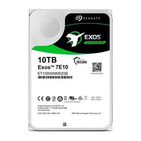 SEAGATE HDD Server Exos 7E10 512E/4kn (SED BASE, 3.5'/ 10TB/ SAS 12Gb/s / 7200rpm)