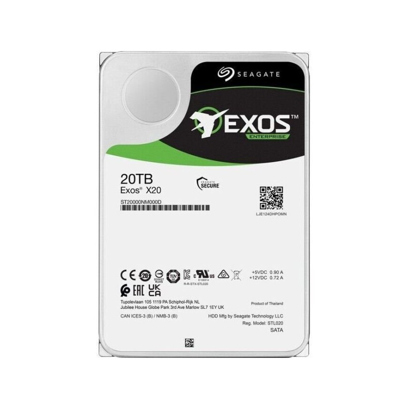SEAGATE HDD Server Exos X22 512E/4KN (3.5'/ 20TB/ SAS 12Gb/s / 7200rpm)
