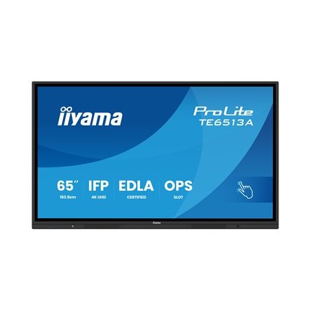 65" iiyama TE6513A-B1AG:IPS,4K,40P,EDLA