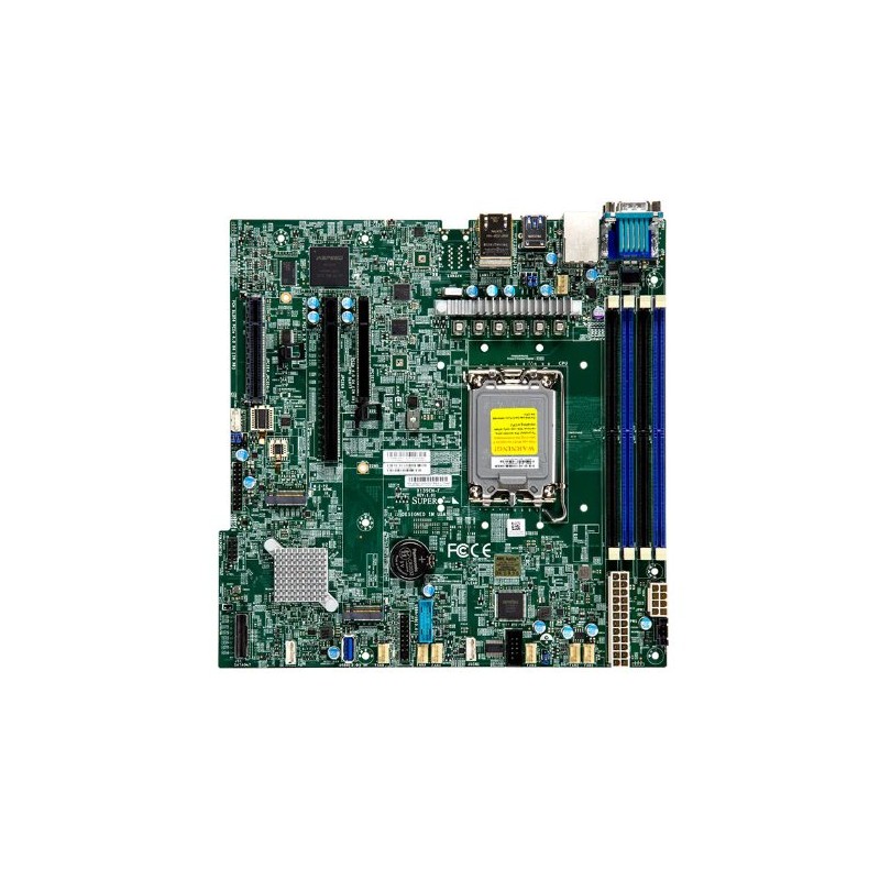 SUPERMICRO MB LGA1700 4xDDR5 8xSATA 2xM.2 .PCIe1x1x 8/16 2xLAN IPMI