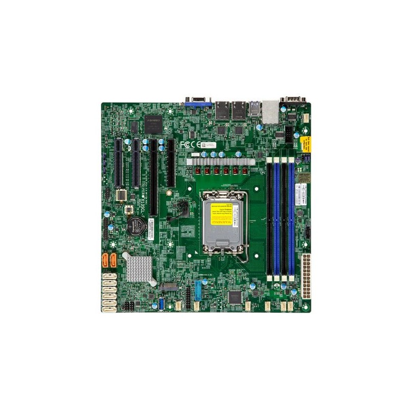 SUPERMICRO MB LGA1700 4xDDR5 8xSATA 1xM.PCIe2x1x1x4/8/16 1xLAN IPMI MBDX13SCLF
