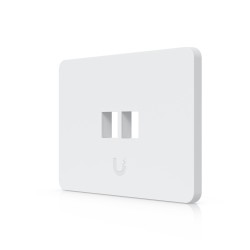 Ubiquiti UniFi univerzální horizontální nástěnná zásuvka, 2 porty pro keystone, přetíratelný kryt, balení 4 ks