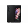 Samsung Kožený zadný kryt Z Fold3 čierny