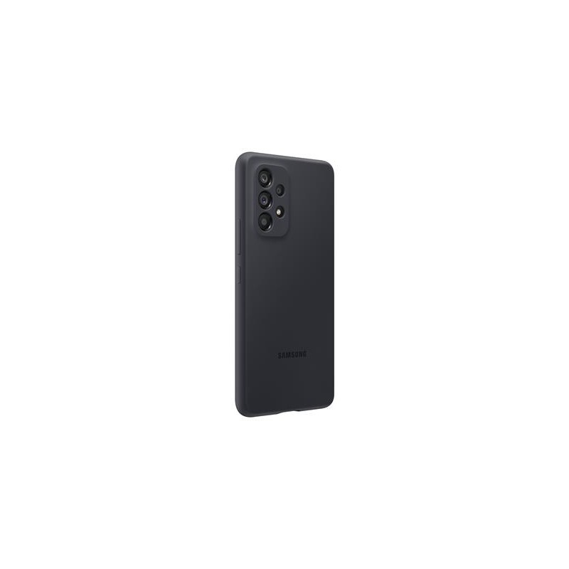 Samsung silikónový zadný kryt pre A53 5G, čierny