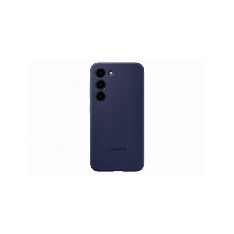 Samsung Silikónový zadný kryt pre Samsung Galaxy S23+, tmavo-modrý