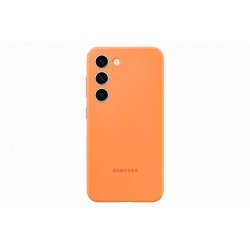 Samsung Silikónový zadný kryt pre Samsung Galaxy S23+, oranžový