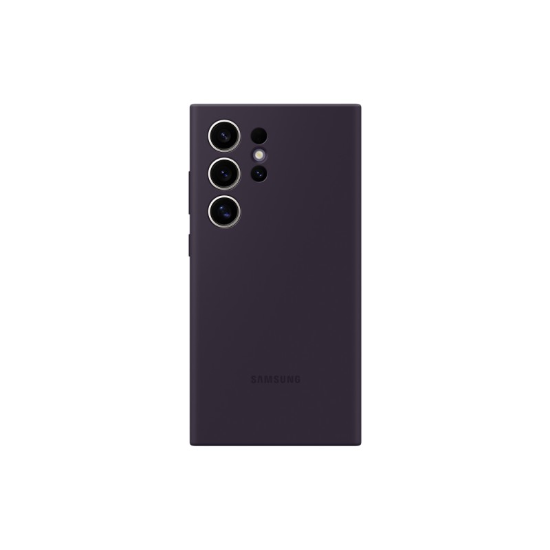 Samsung Silikonový zadní kryt S24 ULTRA, tmavě fialový