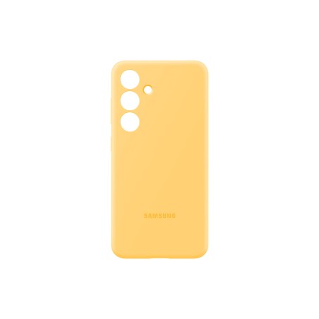 Samsung Silikonový Zadní kryt S24, žlutý