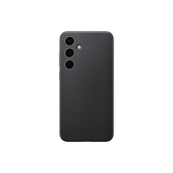 Samsung Zadní kryt z veganské kůže pro S24 ULTRA, černý
