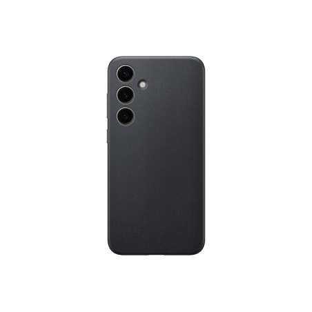 Samsung Zadní kryt z veganské kůže pro S24 ULTRA, černý
