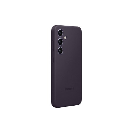 Samsung Silikonový zadní kryt S24, tmavě fialový