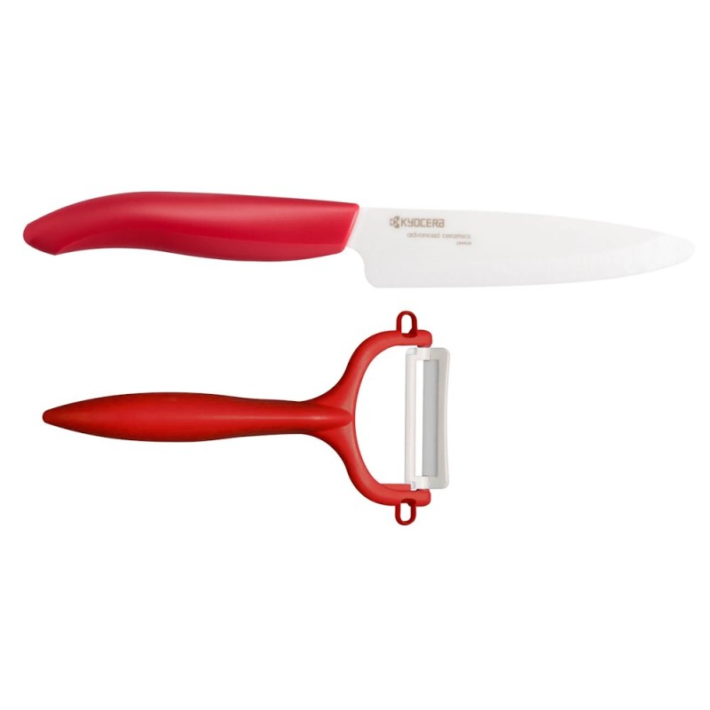 Kyocera Dárkový set, Startovací sada – červená, FK110CP10RD (FK-110WH-RD + CP-10-RD)