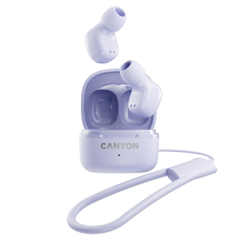 CANYON ONGO 4 MINI TWS BT sluchátka s mikrofonem CNSTWS4P