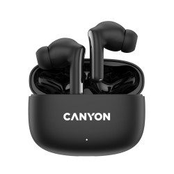 Bezdrátová stereo sluchátka True Wireless OnGo 9 černá