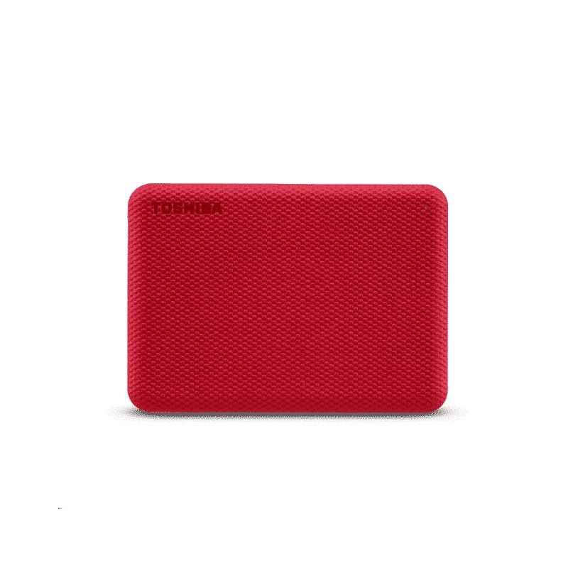 Toshiba externí HDD 2TB Canvio Advance USB 3.2 Gen 1 červená