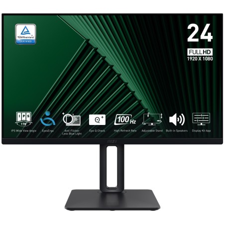 MSI Pro/MP245PG/23,8"/IPS/FHD/100Hz/1ms/Černá/3R