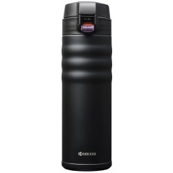 Kyocera cestovní termohrnek 500 ml, víčko flip-top, černý, MB-17F BK