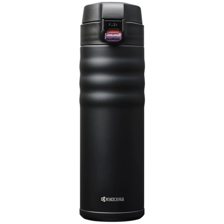 Kyocera cestovní termohrnek 500 ml, víčko flip-top, černý, MB-17F BK
