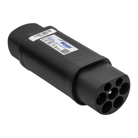 Akyga Adaptér Tesla/GB/T pro nabíjení elektromobilů AK-SC-E22 samec – samec 1-fázový 32A