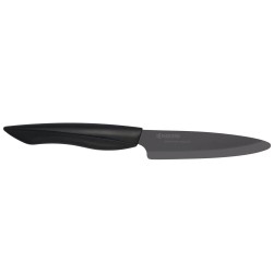 Kyocera keramický nůž, Shin Black Series, Univerzální nůž, 11 cm, ZK-110 BK-BK