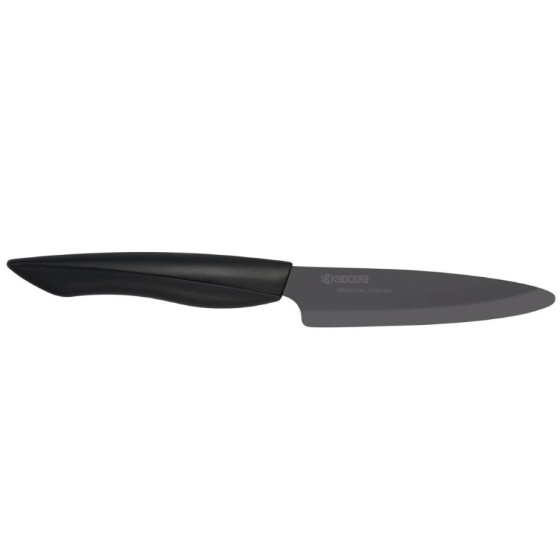 Kyocera keramický nůž, Shin Black Series, Univerzální nůž, 11 cm, ZK-110 BK-BK