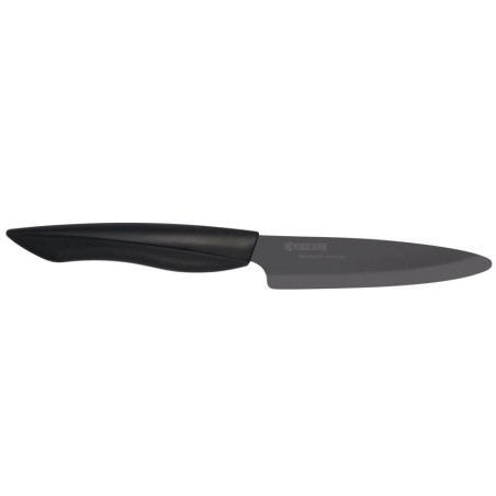 Kyocera keramický nůž, Shin Black Series, Univerzální nůž, 11 cm, ZK-110 BK-BK
