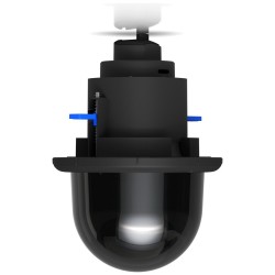 Ubiquiti In-ceiling mount accessory for G5 PTZ with a smoked bubble for enhanced discretion, black