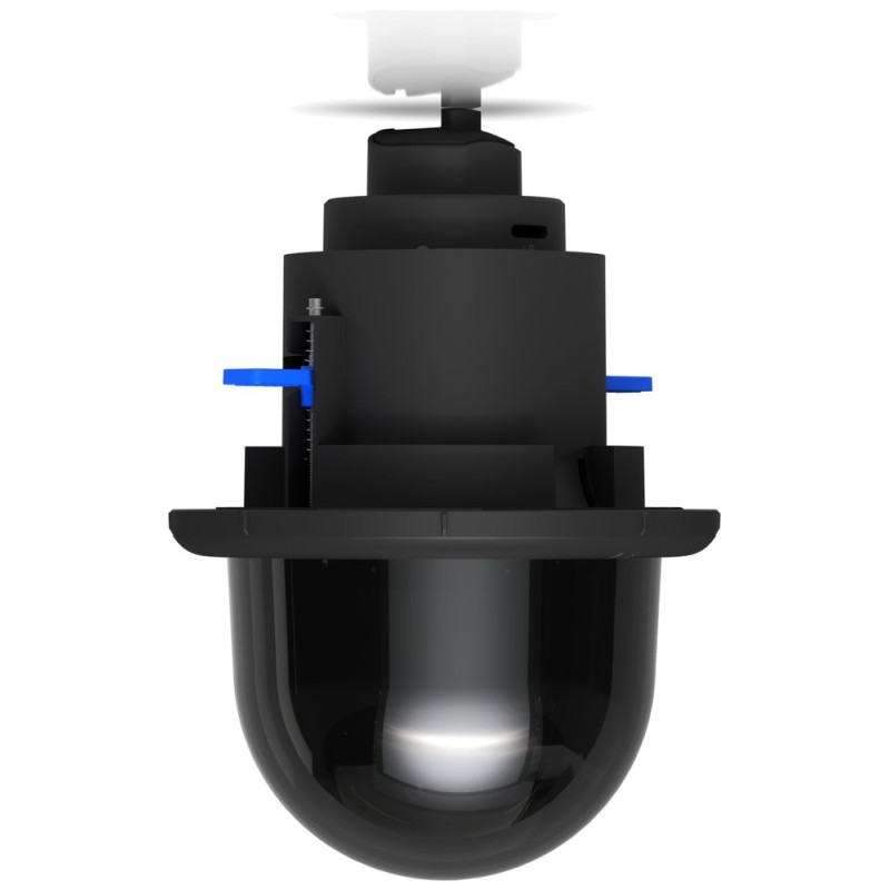 Ubiquiti In-ceiling mount accessory for G5 PTZ with a smoked bubble for enhanced discretion, black