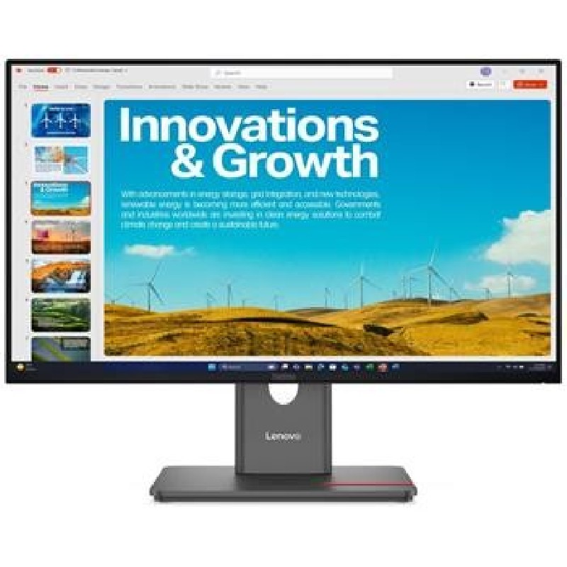 LENOVO LCD P24QD-40 - 23.8",IPS,16:9,2560x1440,120Hz,300cd/m2,1500:1,4ms(GtG),DP,HDMI,DPout,DC,USB Hub,USB-C,RJ45,Pivot