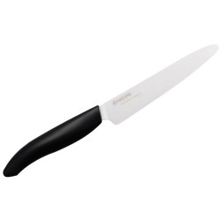 Kyocera keramický nůž, Gen Series, Nůž na rajčata, 12,5 cm (vroubkované ostří), FK-125N WH-BK