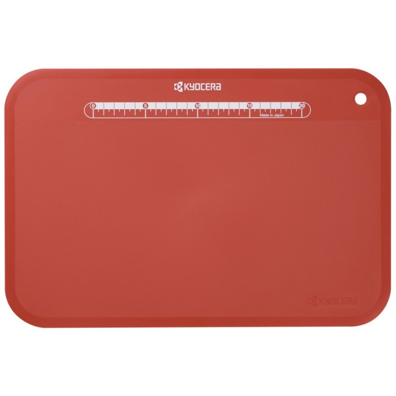 Kyocera flexibilní krájecí prkénko, velké, 370 × 250 × 2 mm, červené, CC-100RD