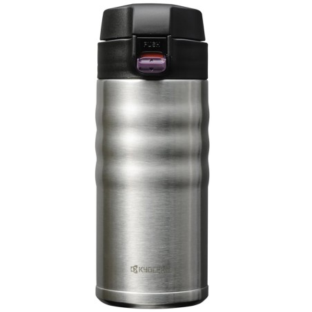 Kyocera cestovní termohrnek 350 ml, víčko flip-top, nerez, MB-12F SS